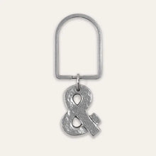 Load image into Gallery viewer, ampersand key ring