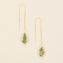 Load image into Gallery viewer, fern dangle ear charms