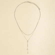 Load image into Gallery viewer, dainty lariat neck charm
