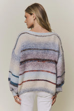 Load image into Gallery viewer, stripe cozy sweater