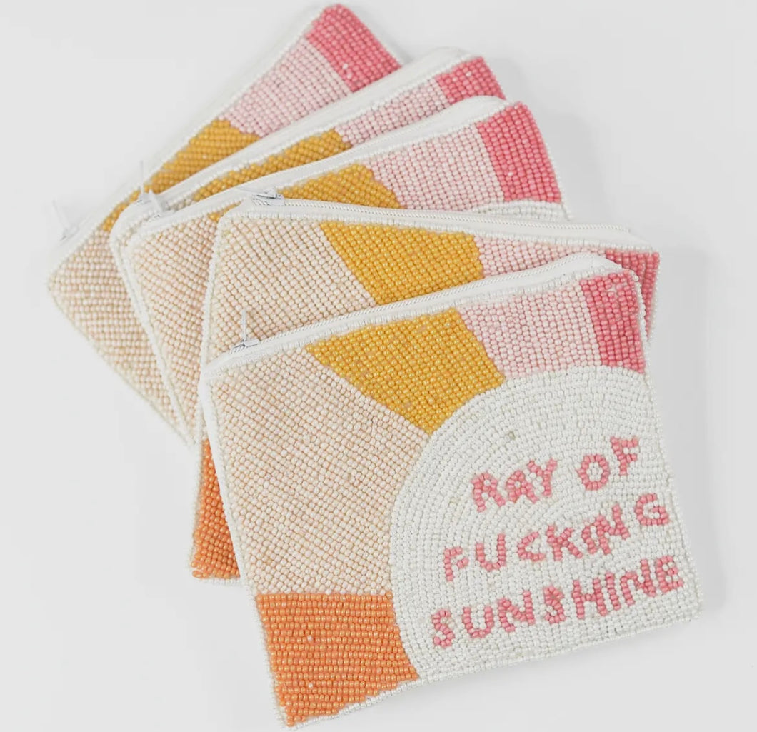 ray of sunshine pouch