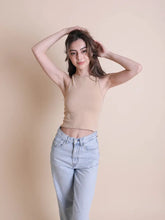 Load image into Gallery viewer, high neck crop tank- last call