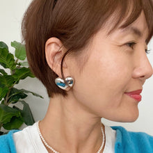 Load image into Gallery viewer, heart bean ear charms
