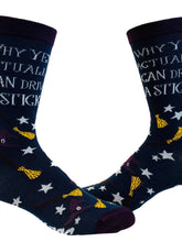 Load image into Gallery viewer, crazy dog socks