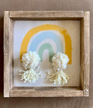 Load image into Gallery viewer, rainbow pom pom blues
