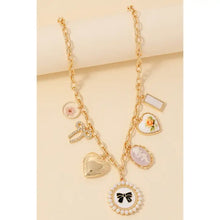 Load image into Gallery viewer, charm necklace
