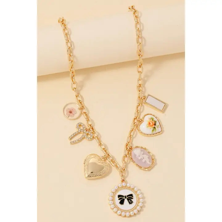 charm necklace