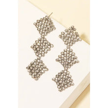 Load image into Gallery viewer, rhinestone drop ear charms
