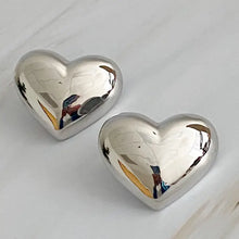 Load image into Gallery viewer, heart bean ear charms
