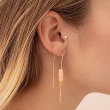 Load image into Gallery viewer, stone drop ear charms
