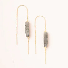 Load image into Gallery viewer, stone drop ear charms
