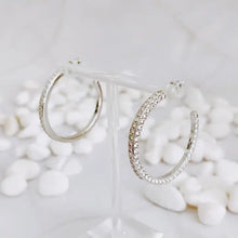 Load image into Gallery viewer, sparkle hoops
