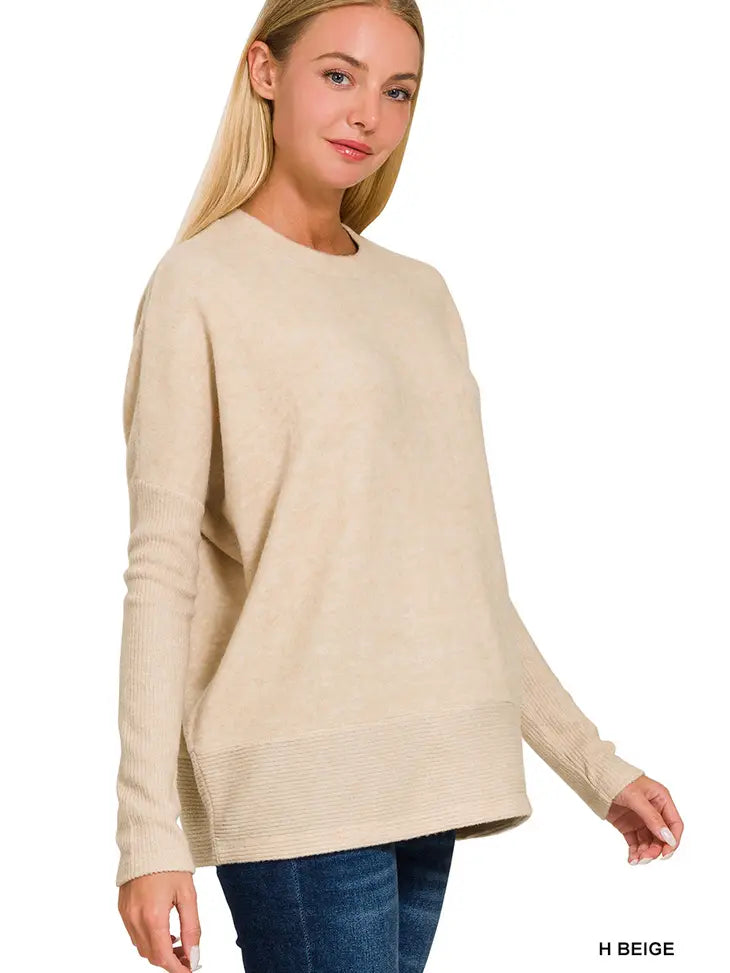 marshmallow dolman top