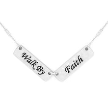 Load image into Gallery viewer, walk by faith necklace
