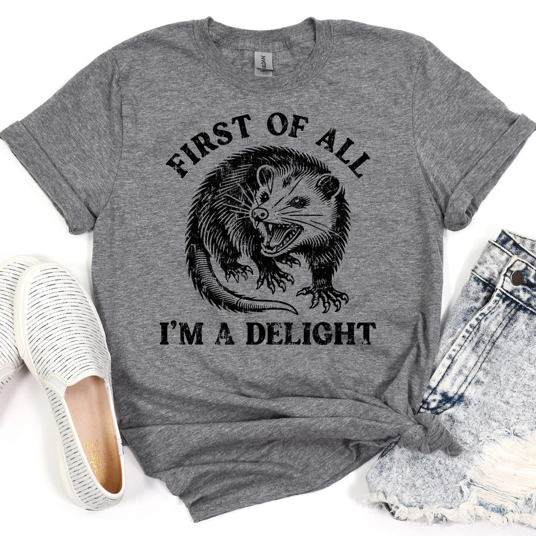 I’m a delight tee