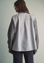 Load image into Gallery viewer, pinstripe mock neck
