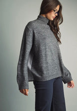 Load image into Gallery viewer, pinstripe mock neck
