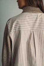 Load image into Gallery viewer, pinstripe mock neck
