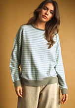 Load image into Gallery viewer, soft stripe sweatshirt
