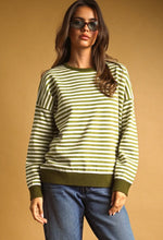 Load image into Gallery viewer, soft stripe sweatshirt
