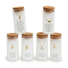 Load image into Gallery viewer, message in a bottle necklace
