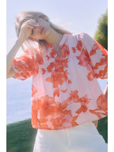 Load image into Gallery viewer, bright floral top
