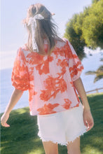 Load image into Gallery viewer, bright floral top

