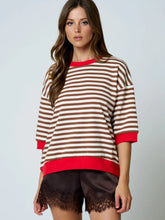 Load image into Gallery viewer, short sleeve ringer top
