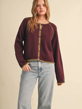 Load image into Gallery viewer, whipstitch sweater
