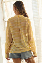 Load image into Gallery viewer, stripe blouse
