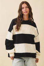 Load image into Gallery viewer, block stripe tee

