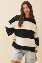 Load image into Gallery viewer, block stripe tee
