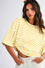 Load image into Gallery viewer, swing stripe tee
