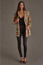 Load image into Gallery viewer, black and tan plaid
