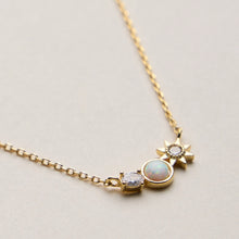 Load image into Gallery viewer, sun and moon neck charm
