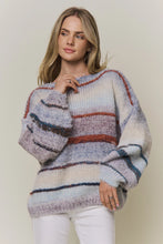 Load image into Gallery viewer, stripe cozy sweater
