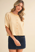 Load image into Gallery viewer, sunshine stripe cardi
