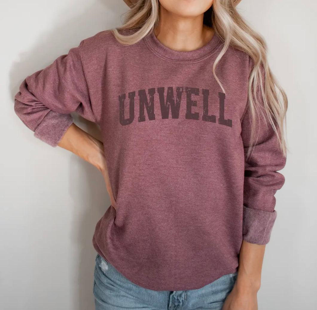 unwell sweatshirt