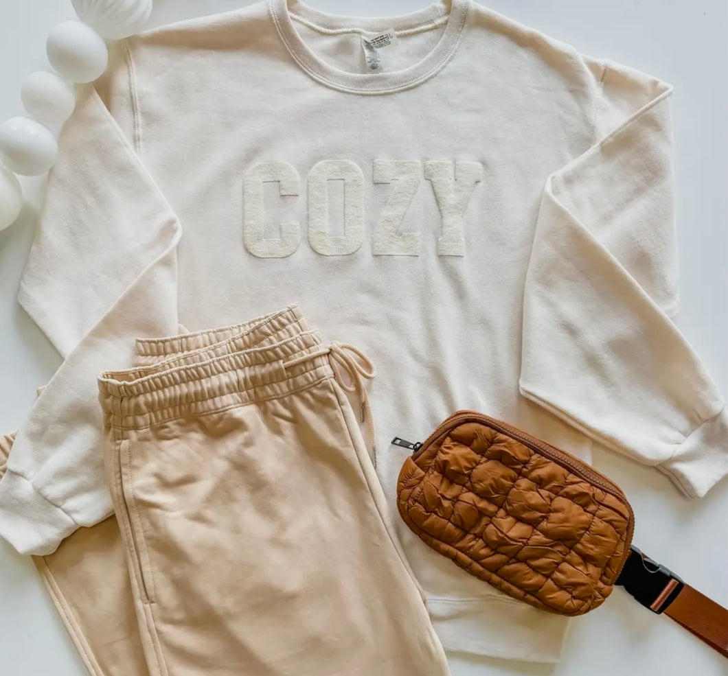 cozy sweatshirt