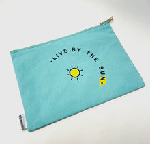 Load image into Gallery viewer, live by the sun pouch
