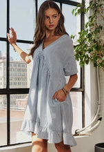 Load image into Gallery viewer, seersucker dress
