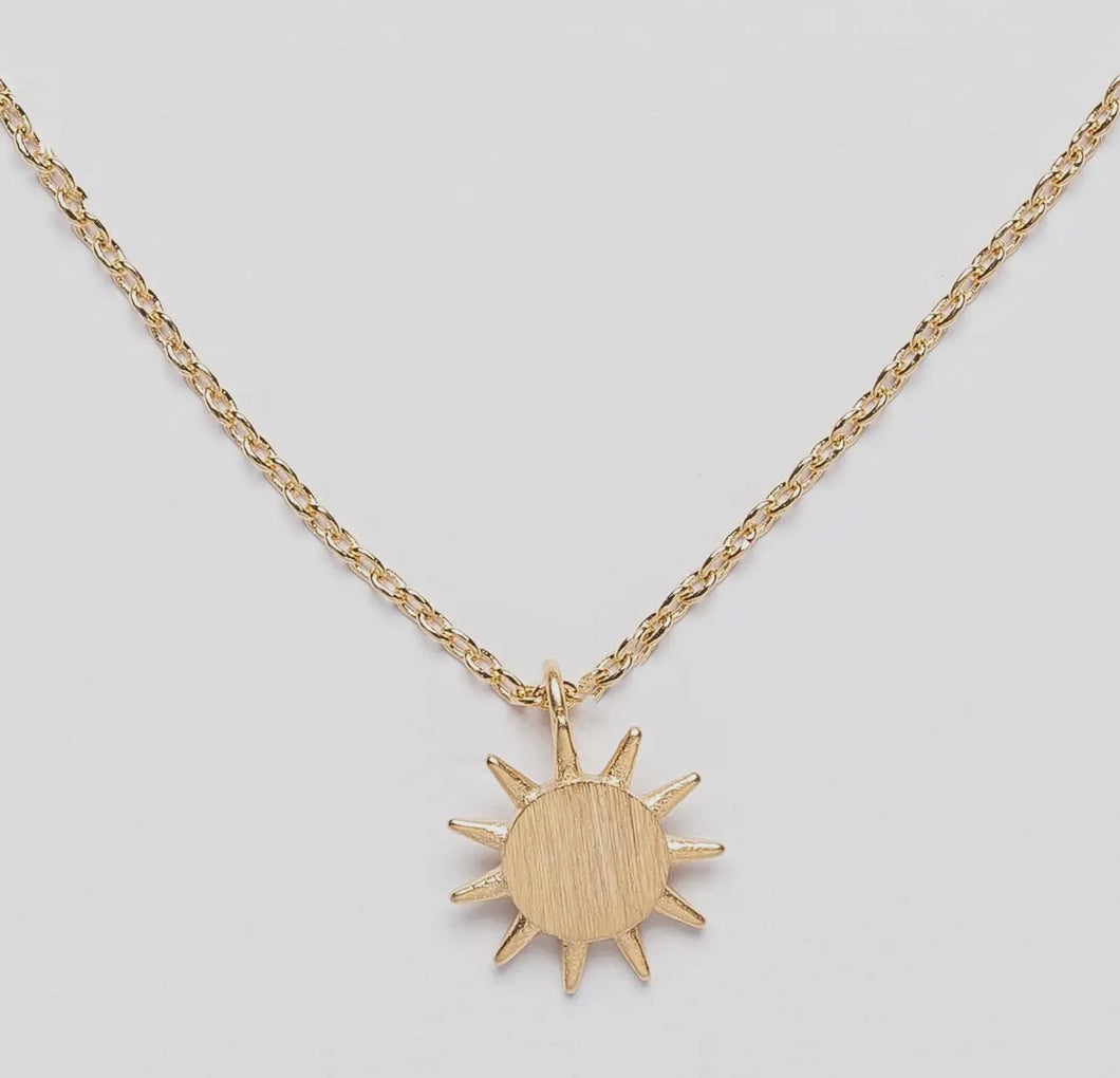 sunshine neck charm