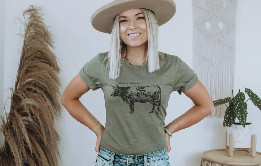thank a farmer tee