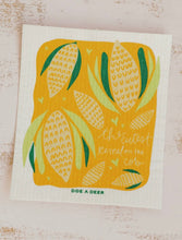 Load image into Gallery viewer, cutest kernel Swedish dish towel
