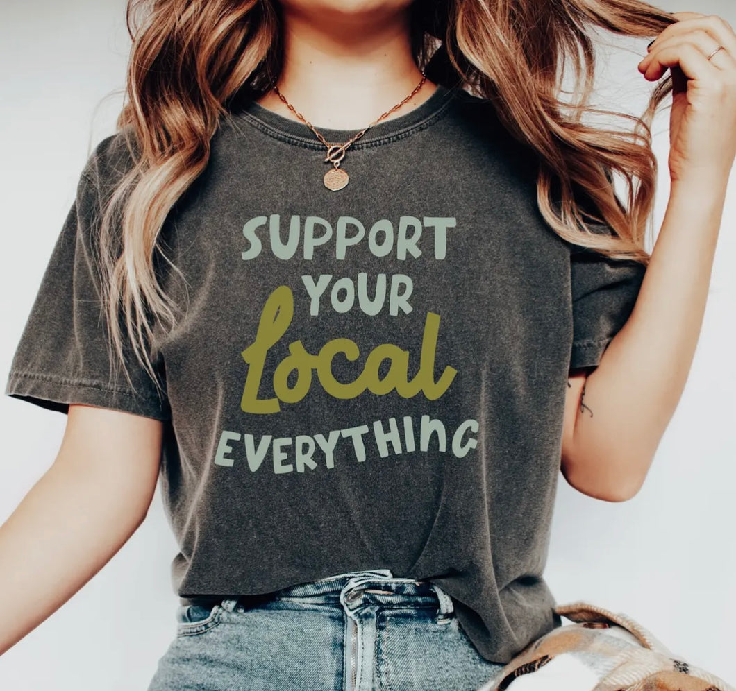 support local tee