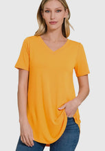 Load image into Gallery viewer, a-line v neck tee
