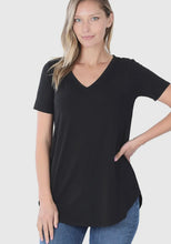 Load image into Gallery viewer, a-line v neck tee
