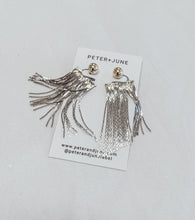 Load image into Gallery viewer, feather shimmer ear charms
