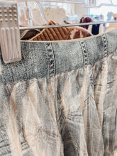 Load image into Gallery viewer, denim tulle skirt
