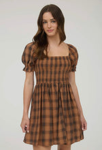 Load image into Gallery viewer, fall plaid dress
